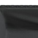 Garden Planter with Shelf Black Poly Rattan