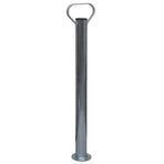 Jockey Wheel with 2 Pneumatic Tyres 2 Tubes 3 Split Clamps