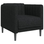 Sofa Chair Black Fabric