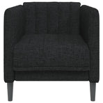 Sofa Chair Black Fabric