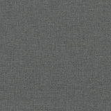Sofa 3-Seater Dark Grey Fabric