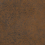 Sofa with Cushions 3-Seater Brown Faux Suede Leather - Low Angle