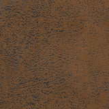 Chesterfield Sofa 3-Seater Brown Faux Suede Leather