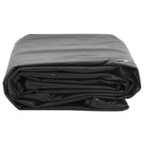 Tarpaulin Anthracite 3x5 m 650 g/m² - Side View