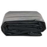 Tarpaulin Anthracite 3x6 m 650 g/m² - Side View
