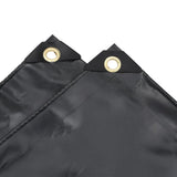 Tarpaulin Anthracite 4x5 m 650 g/m² - 45-Degree Angle