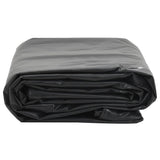 Tarpaulin Anthracite 4x6 m 650 g/m² - Side View