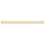 Awning Valance Replacement Cream Stripe 300 cm