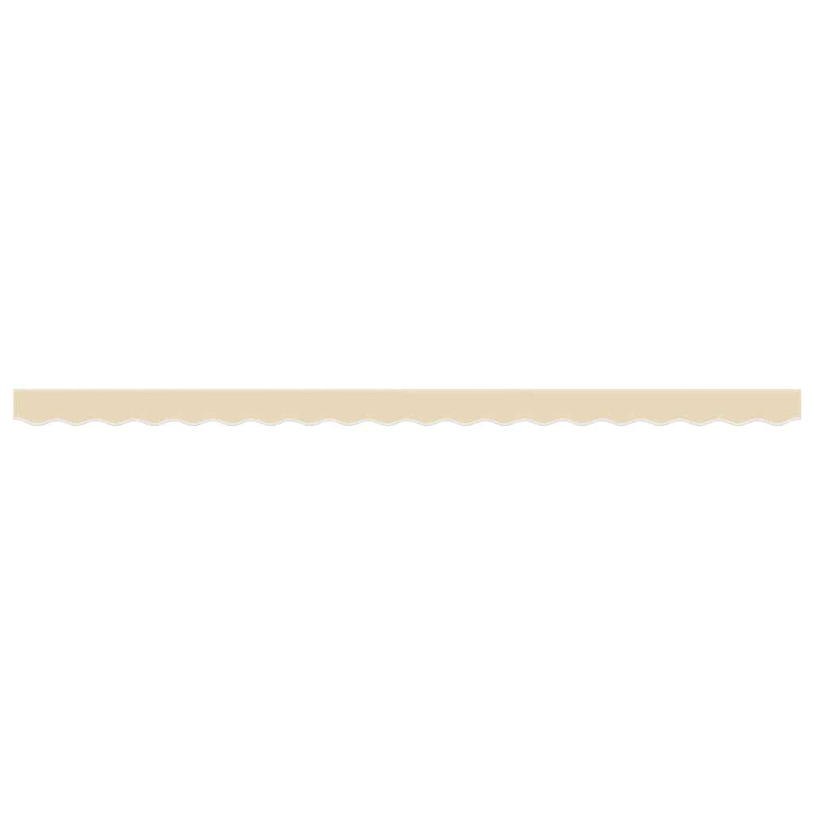 Awning Valance Replacement Cream Stripe 400 cm