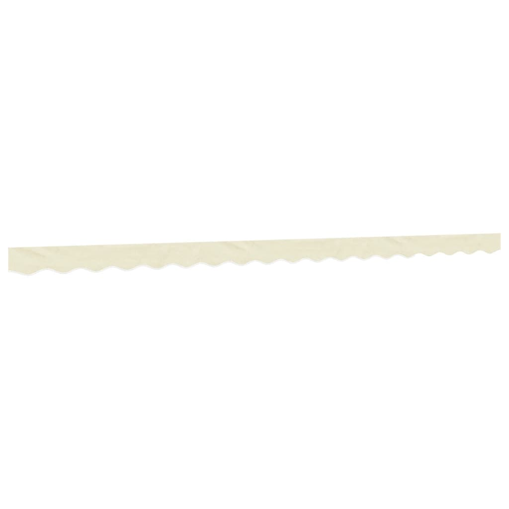 Replacement Fabric for Awning Valance Cream Stripe 4.5 m
