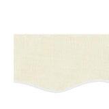 Replacement Fabric for Awning Valance Cream Stripe 4.5 m