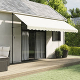 Replacement Fabric for Awning Valance Cream Stripe 4.5 m