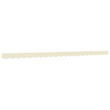 Replacement Fabric for Awning Valance Cream Stripe 5 m - Front View