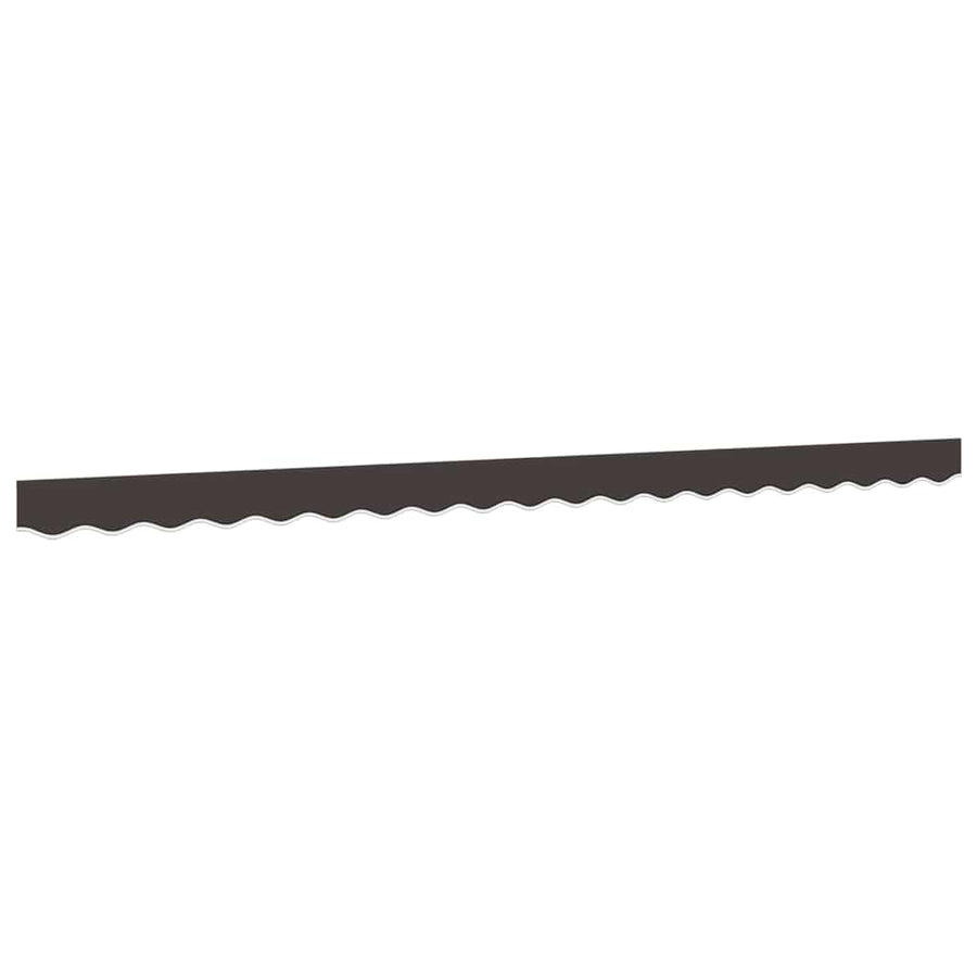 Awning Valance Replacement Anthracite Stripe 500 cm