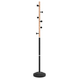 Coat Stand Black 177 cm Powder-coated Iron - 45-Degree Angle