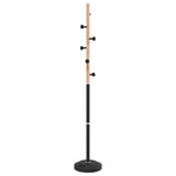 Coat Stand Black 177 cm Powder-coated Iron - Rear View