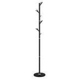 Coat Stand Black 175 cm Powder-coated Iron - Front View