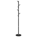 Coat Stand Black 175 cm Powder-coated Iron