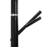 Coat Stand Black 175 cm Powder-coated Iron - Close-Up Angle