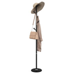 Coat Stand Black 175 cm Powder-coated Iron