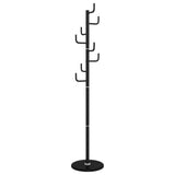 Coat Stand Black 183 cm Powder-coated Iron