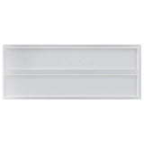 Wall Shelves 2 pcs 100x40 cm Silver Stainless Steel