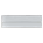 Wall Shelves 2 pcs 100x30 cm Silver Stainless Steel