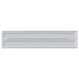Wall Shelves 2 pcs 100x23.5 cm Silver Stainless Steel - Close-Up Angle