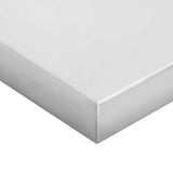 Wall Shelves 2 pcs 75x30 cm Silver Stainless Steel - Extra Image