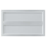 Wall Shelves 2 pcs 50x30 cm Silver Stainless Steel - Close-Up Angle