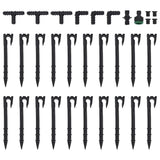 Garden Soaker Hose Black 0.6