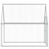Chicken Cage Silver 200x100x190 cm Galvanised Steel