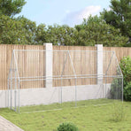 Chicken Cage Silver 400x100x190 cm Galvanised Steel