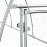 Chicken Cage Silver 300x105x120 cm Galvanised Steel - Extra Image