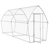 Chicken Cage Silver 400x105x182 cm Galvanised Steel