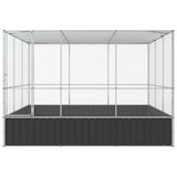 Aviary Silver 311x307x212 cm Steel