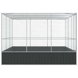 Aviary Silver 311x307x212 cm Steel - 45-Degree Angle