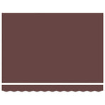 Manual Awning 3 x 2.5 m Brown 100% Polyester