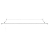 Manual Retractable Awning Brown 300x250 cm