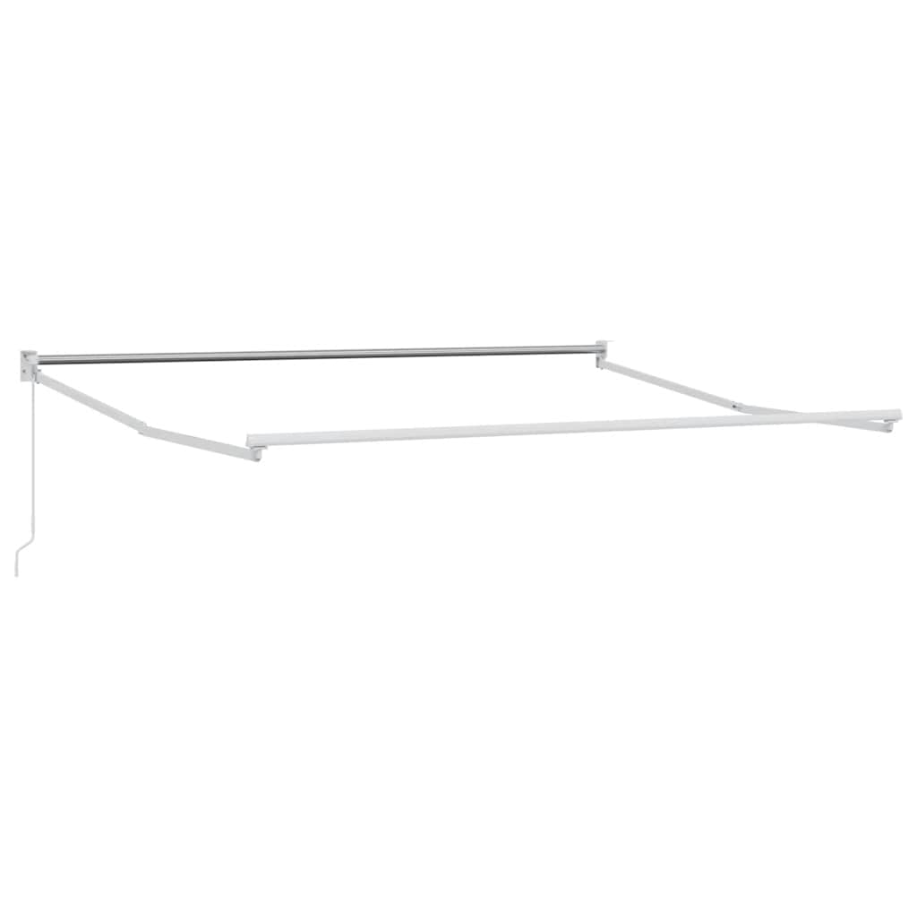 Manual Retractable Awning Brown 300x250 cm