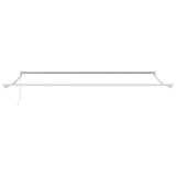 Manual Retractable Awning Brown 400x300 cm - 45-Degree Angle