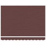 Manual Awning 3 x 2.5 m Brown 100% Polyester