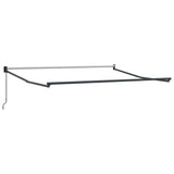 Manual Retractable Awning Brown 300x250 cm