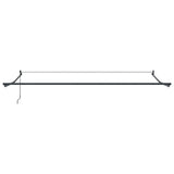 Manual Retractable Awning Brown 400x300 cm