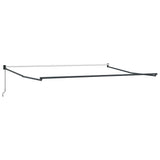 Manual Retractable Awning Brown 400x300 cm