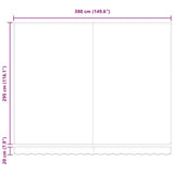 Manual Retractable Awning Brown 400x300 cm - Extra Image