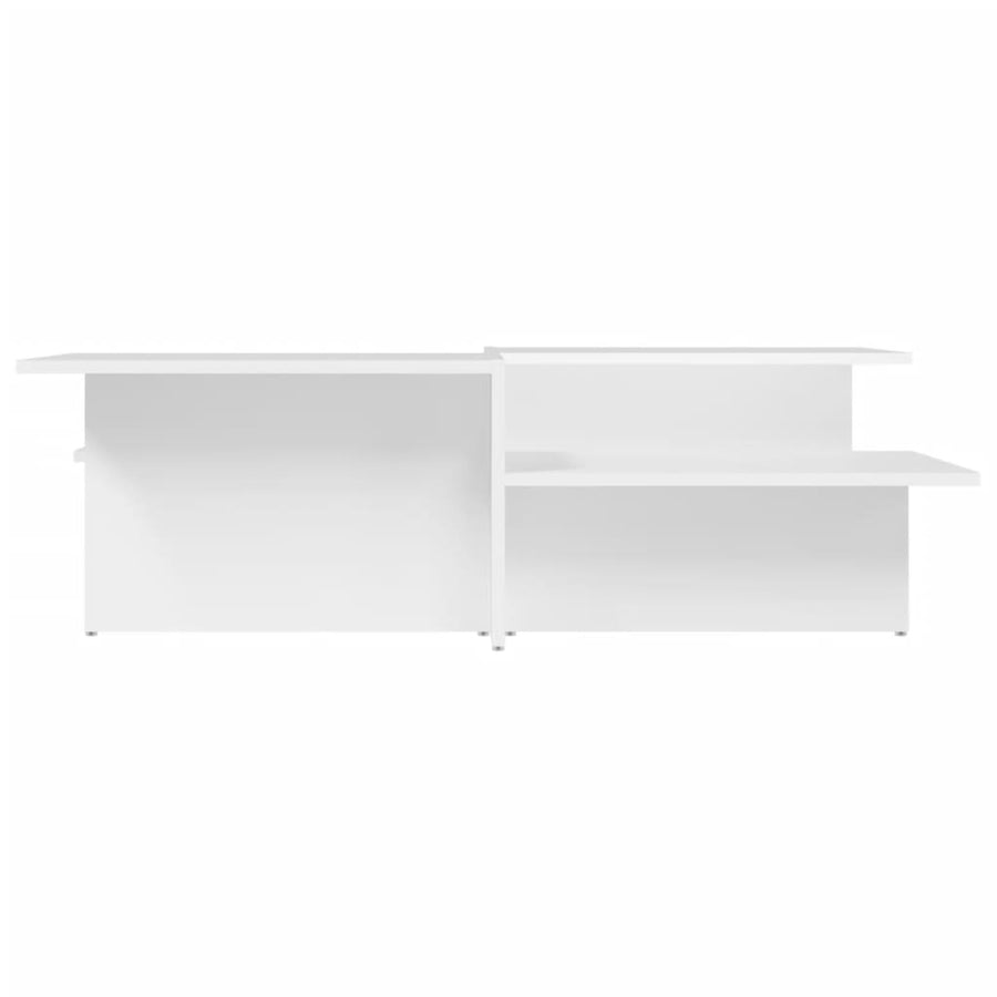 Coffee Tables 2 pcs White Engineered Wood