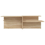 Coffee Tables 2 pcs Sonoma Oak Engineered Wood - Top-Down View