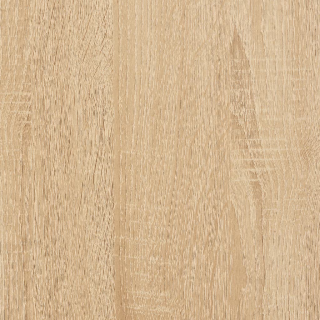 Coffee Tables 2 pcs Sonoma Oak and White Engineered Wood