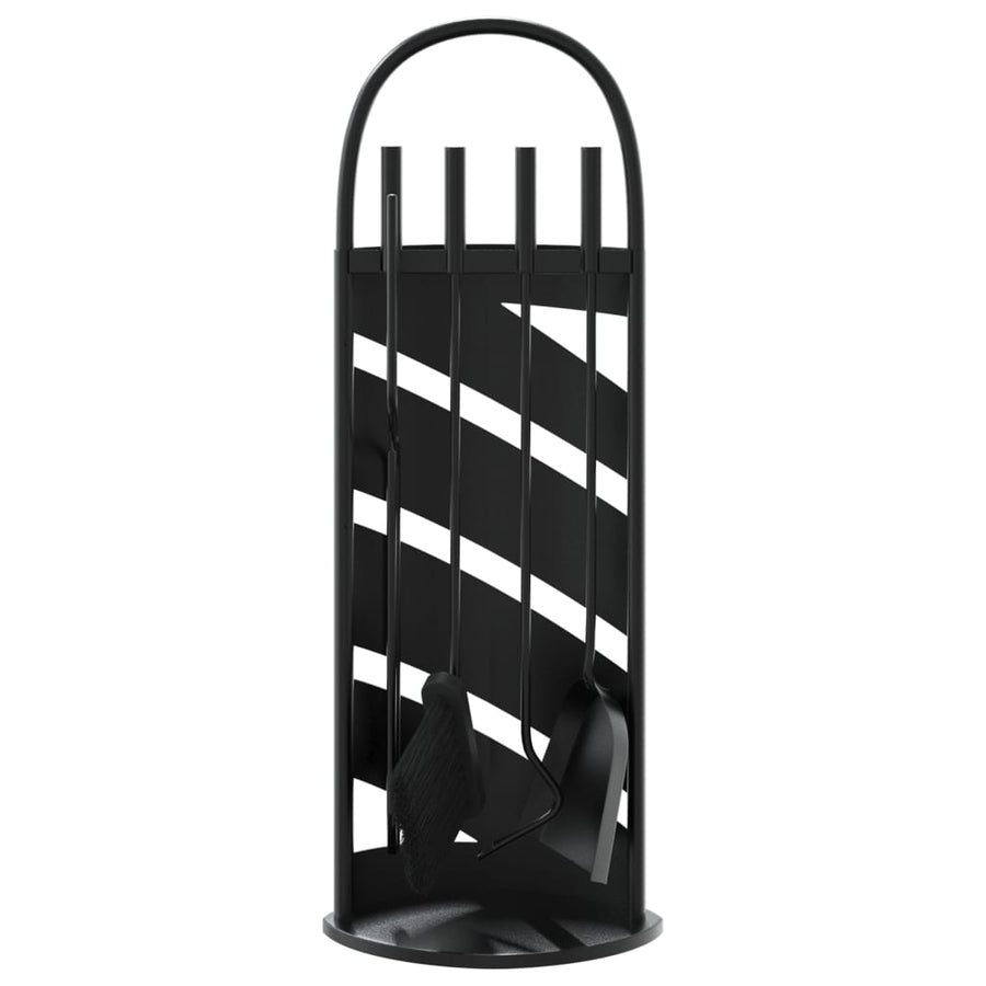 5 Piece Fireplace Tool Set 23x15x66 cm Steel